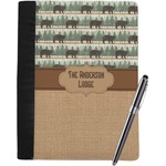 Cabin Notebook Padfolio - Large w/ Name or Text