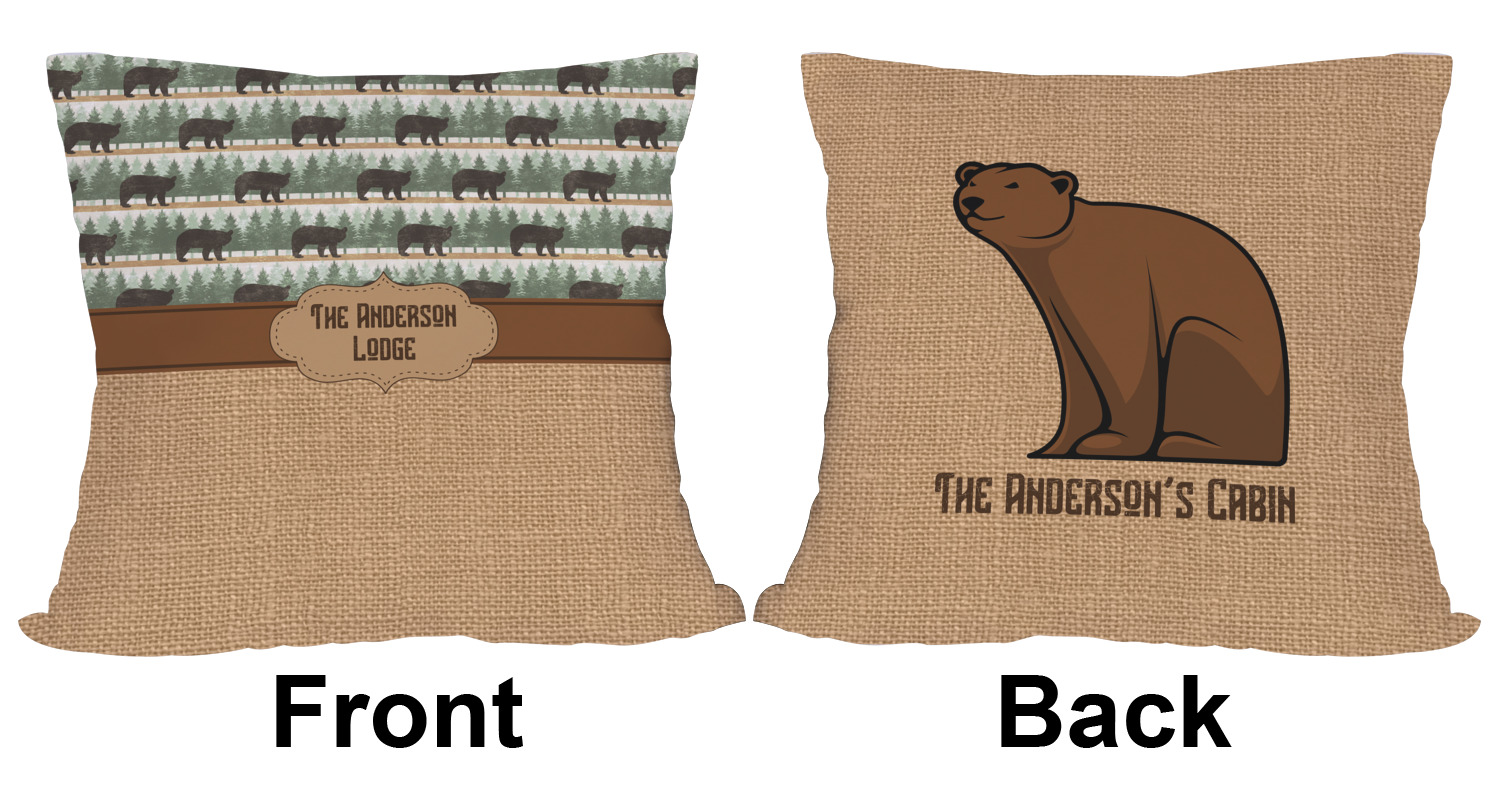 Cabin Outdoor Pillow (Personalized) YouCustomizeIt