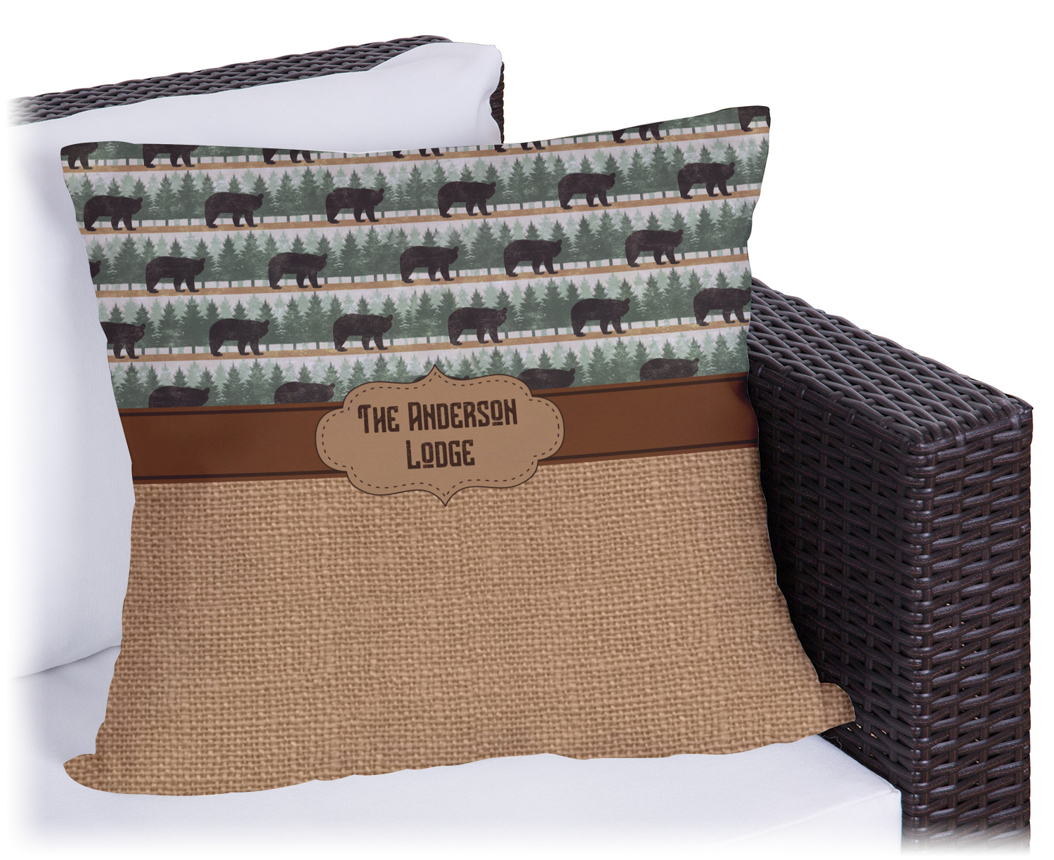 Cabin Outdoor Pillow (Personalized) YouCustomizeIt