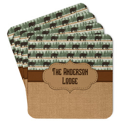 Cabin Paper Coasters (Personalized)