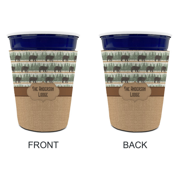 Cabin Party Cup Sleeves - without bottom - Approval