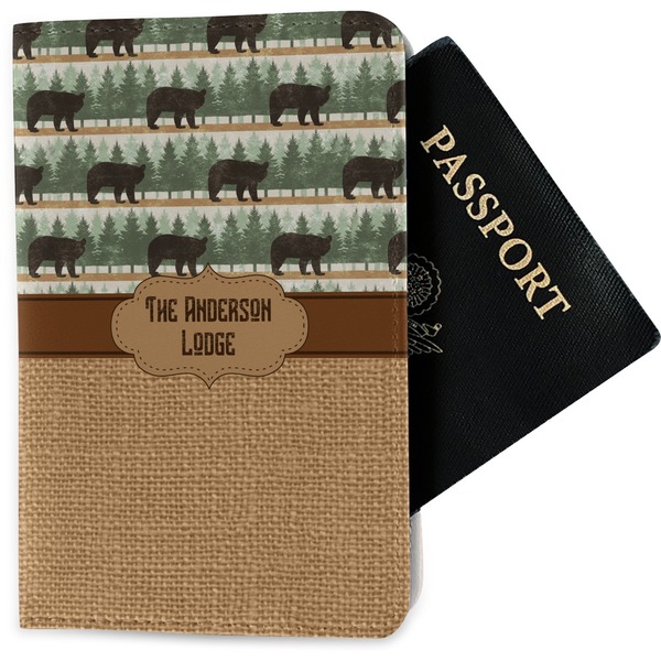 Custom Cabin Passport Holder - Fabric (Personalized)