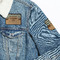 Cabin Patches Lifestyle Jean Jacket Detail