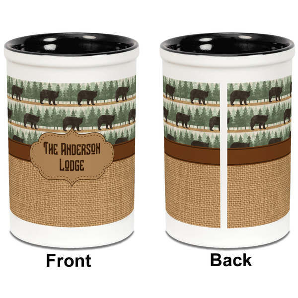 Cabin Pencil Holder - Black - approval