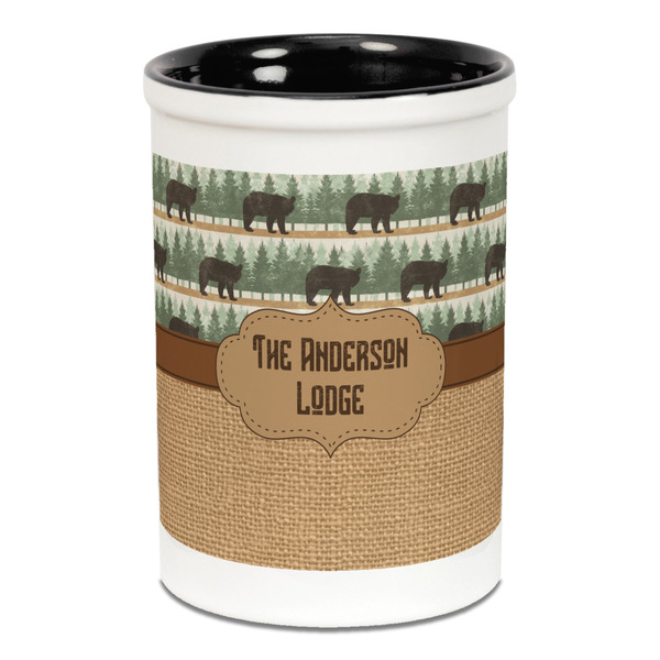 Cabin Pencil Holder - Black