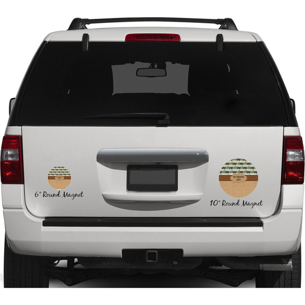 Cabin Personalized Car Magnets on Ford Explorer