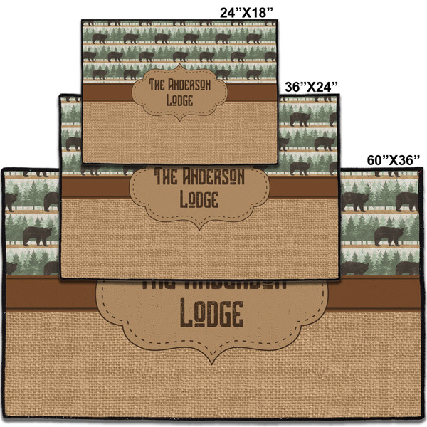 Cabin Personalized Door Mat - Group Parent IMF