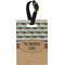 Cabin Personalized Rectangular Luggage Tag