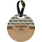 Cabin Personalized Round Luggage Tag