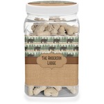 Cabin Dog Treat Jar (Personalized)