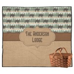 Cabin Outdoor Picnic Blanket (Personalized)