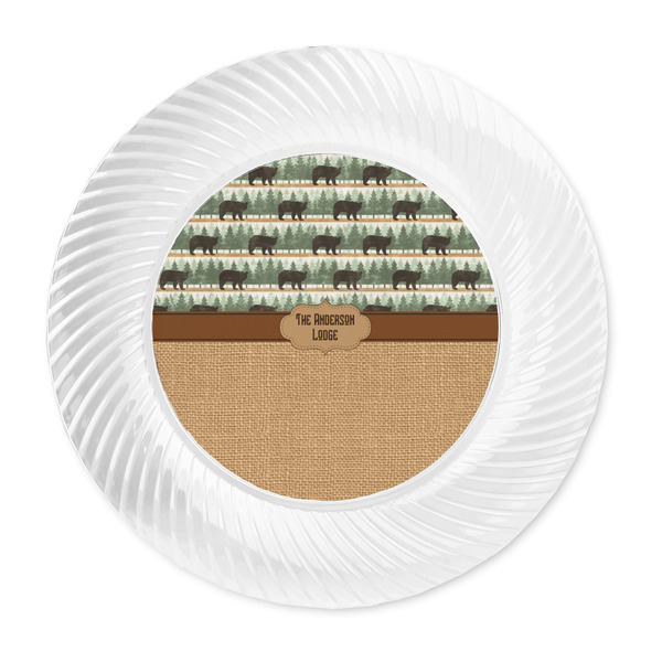 Cabin Plastic Party Dinner Plates - Approval
