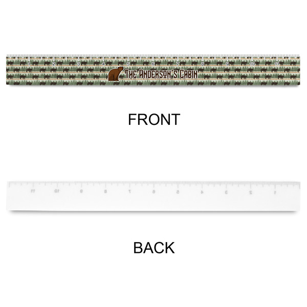 Cabin Plastic Ruler - 12" - APPROVAL