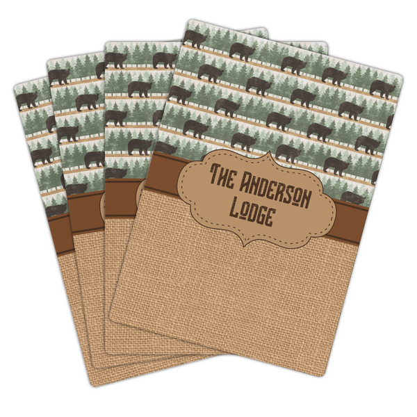 Cabin Playing Cards - Hand Back View