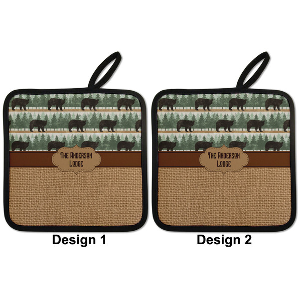 Cabin Pot Holders - Set of 2 APPROVAL