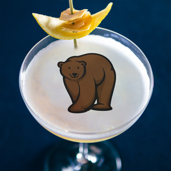 Cabin Printed Drink Topper - XLarge - In Context