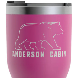 Cabin RTIC Tumbler - Magenta - Laser Engraved - Double-Sided (Personalized)
