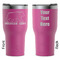 Cabin RTIC Tumbler - Magenta - Double Sided - Front & Back