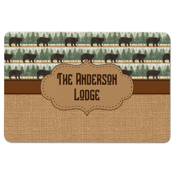 Cabin Rectangular Fridge Magnet - FRONT