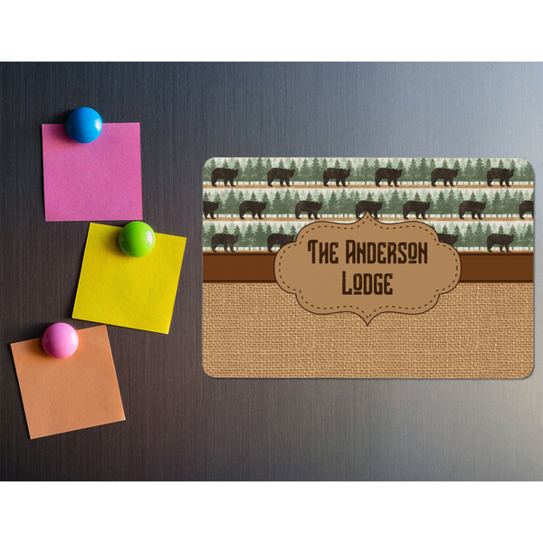 Cabin Rectangular Fridge Magnet - LIFESTYLE
