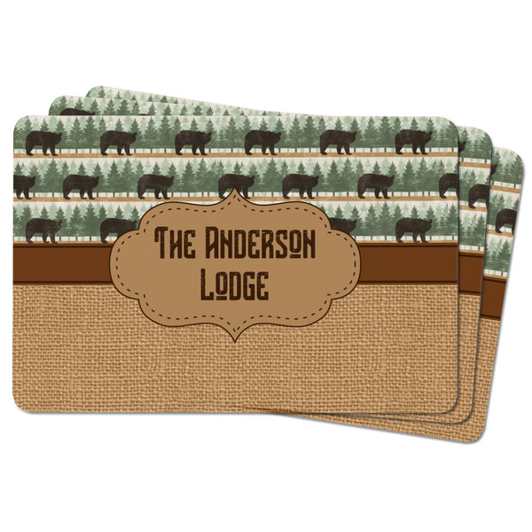 Cabin Rectangular Fridge Magnet - THREE