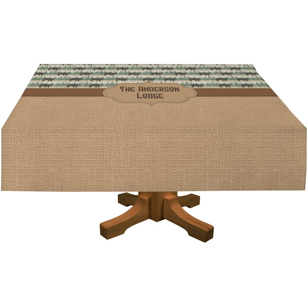Cabin Rectangular Tablecloths (Personalized)