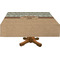 Cabin Rectangular Tablecloths (Personalized)
