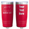 Cabin Red Polar Camel Tumbler - 20oz - Double Sided - Approval