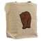 Cabin Reusable Cotton Grocery Bag - Front View