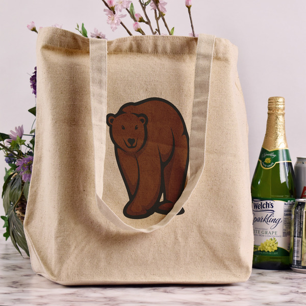 Cabin Reusable Cotton Grocery Bag - In Context