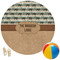 Cabin Round Beach Towel (Personalized)