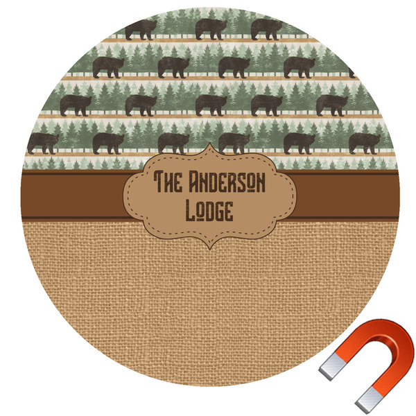 Custom Cabin Car Magnet (Personalized)