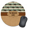 Cabin Round Mouse Pad