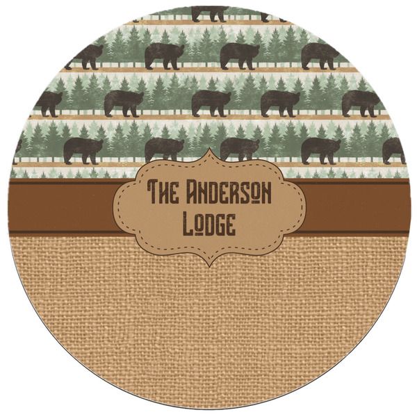 Cabin Round Mousepad - APPROVAL