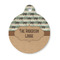 Cabin Round Pet Tag