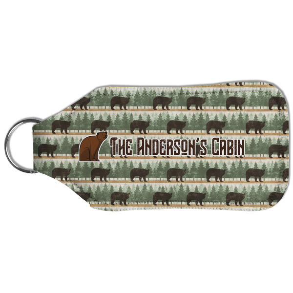 Cabin Sanitizer Holder Keychain - Large (Back)