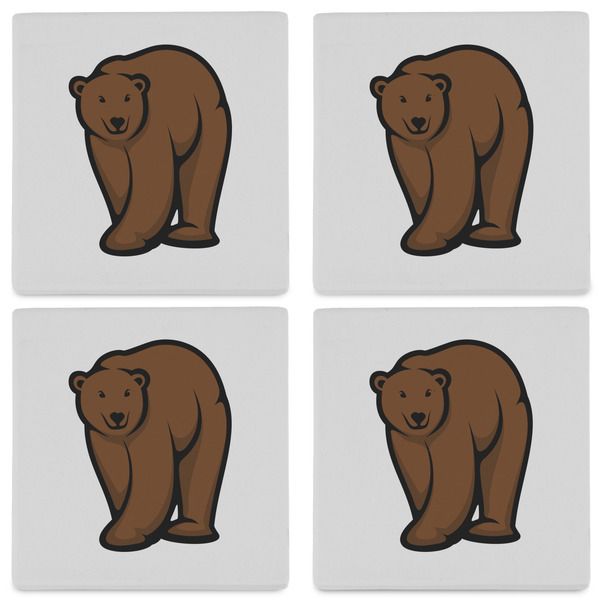 Cabin Set of 4 Sandstone Coasters - See All 4 View