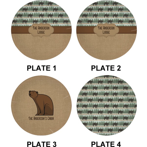 Cabin Set of Appetizer / Dessert Plates (Approval)