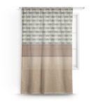 Cabin Sheer Curtain (Personalized)