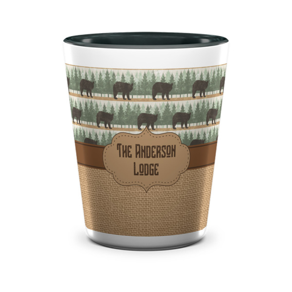Cabin Shot Glass - Two Tone - FRONT