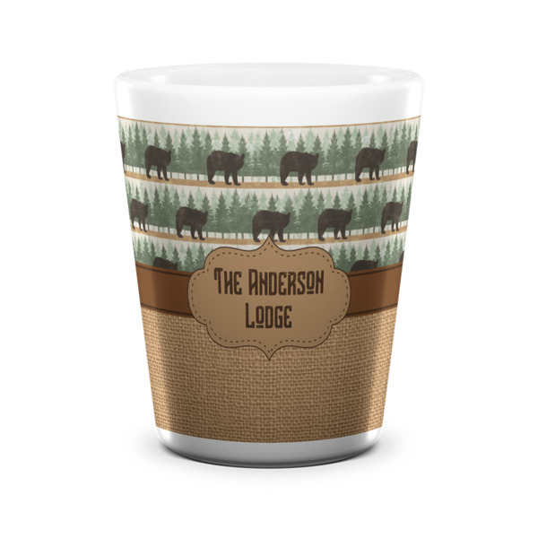 Cabin Shot Glass - White - FRONT