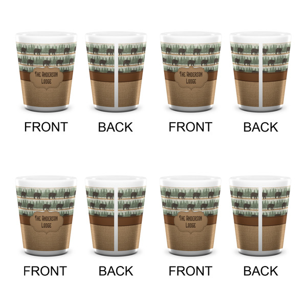 Cabin Shot Glass - White - Set of 4 - APPROVAL