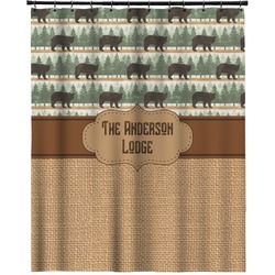 Cabin Extra Long Shower Curtain - 70"x84" (Personalized)