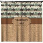 Cabin Shower Curtain - Custom Size (Personalized)