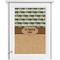 Cabin Single White Cabinet Decal