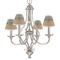 Cabin Small Chandelier Shade - LIFESTYLE (on chandelier)