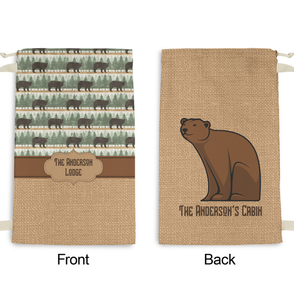 Cabin Small Laundry Bag - Front & Back View