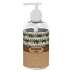Cabin Plastic Soap / Lotion Dispenser (8 oz - Small - White) (Personalized)