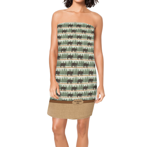 Custom Cabin Spa / Bath Wrap w/ Name or Text