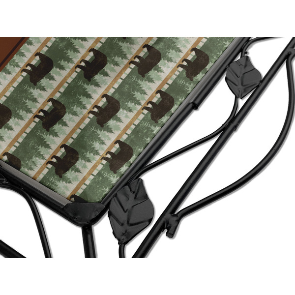 Cabin Square Trivet - Detail